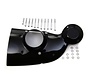 Engine Black Cam Cover Trim Fits: > 1991-2003 XL Sportster