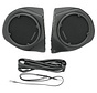 audio vinyl covered rear speaker pods Fits:> 98-13 models with radio and king tour pak