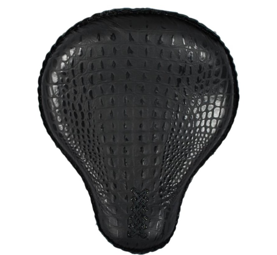 seat solo classic Black alligator Fits: > Universal