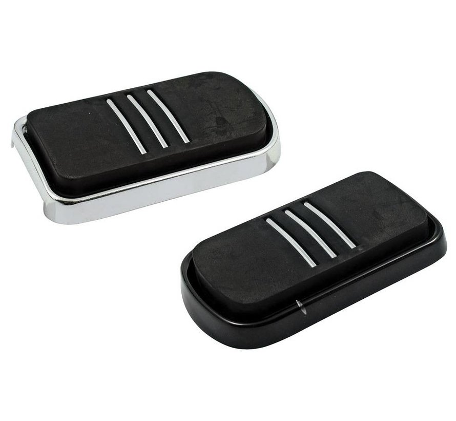 brake brake pedal pad black or Chrome