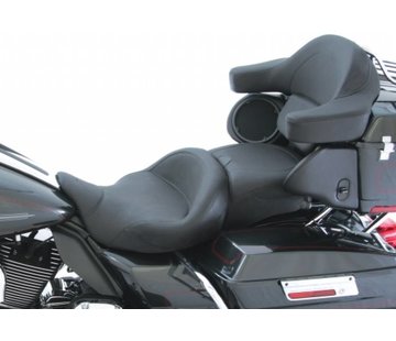Mustang Super Touring 2-Up Vinyl Seat  Fits: > 08-22 Touring