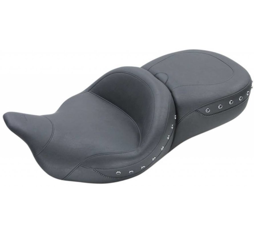 Super Touring 2-Up Vinyl Seat  Fits: > 08-22 Touring