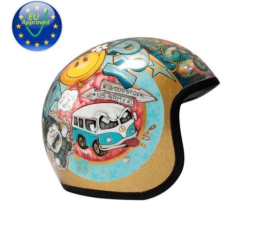 DMD casco de Woodstock vario tamaño