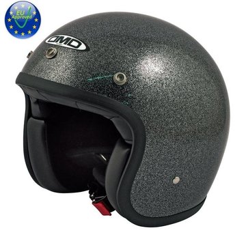 DMD Glitter negro casco