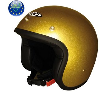 DMD Glitter casco de oro