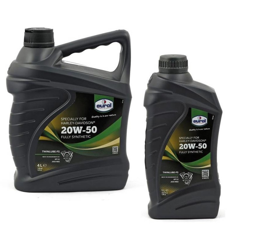 Oil Sae 20W50 twinlube-3 engine primairy and transmission synthetic V-Twin engines