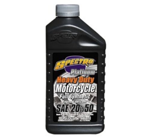 Spectro Oil sae 20w50 heavy duty platinium full synthetic V-Twin engines