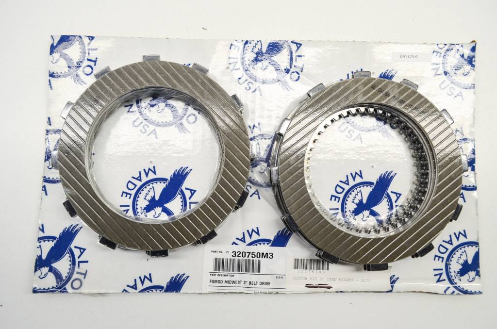clutch plates kit for Ultima 3"belt drive Taco Motos Amsterdam
