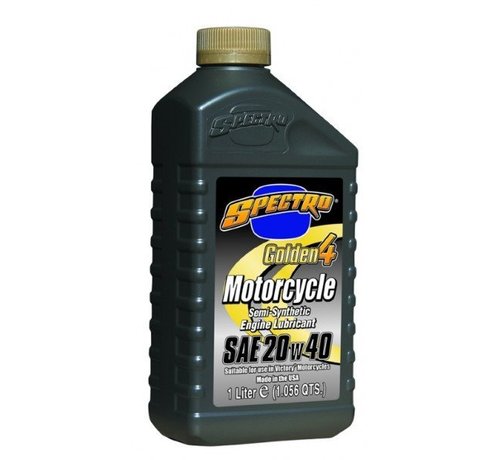 Spectro Oil Motorcycle Sae 20W40 Engine 2013-up Indian