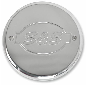 S&S cover air cleaner logo Chrome - Indian Chief Classic Chief Vintage Chieftain and Roadmaster 14-16