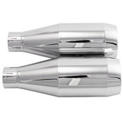 Trask muffler Chrome - Fits:> Indian Scout