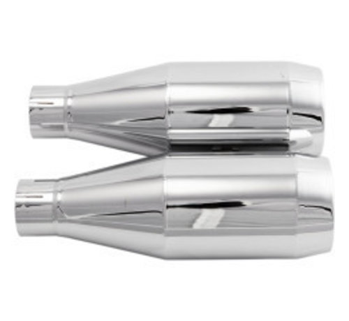 Trask  muffler Chrome - Fits:> Indian Scout