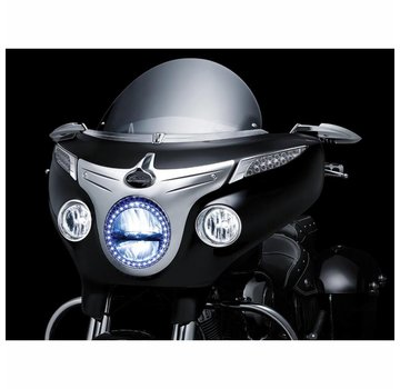 Kuryakyn bezel driving light Indian chieftain motorcycle