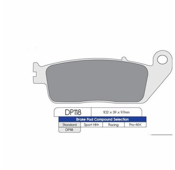 TC-Choppers DP Frenos  las pastillas de freno trasero ajustado – Indian