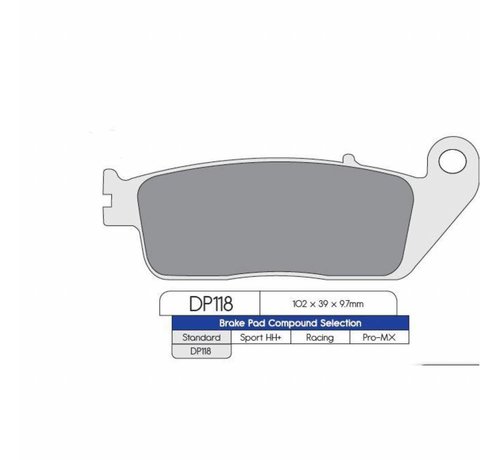 TC-Choppers  Brake pad set Rear - Indian