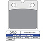 Brake pad set rear - Indian