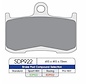 2HH brake pad SDP Sport HH+ high friction Street - Fits:> Indian