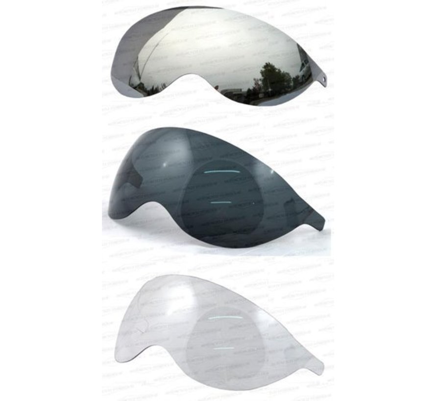 helmet visor small Smoke