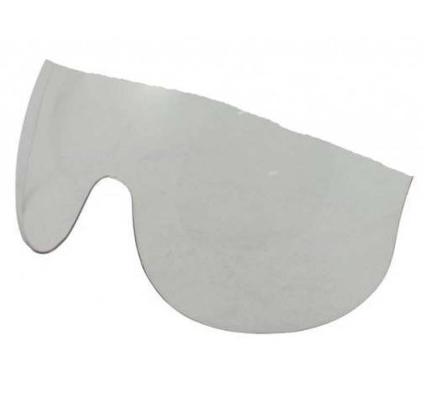 helmet visors - push-fit Clear