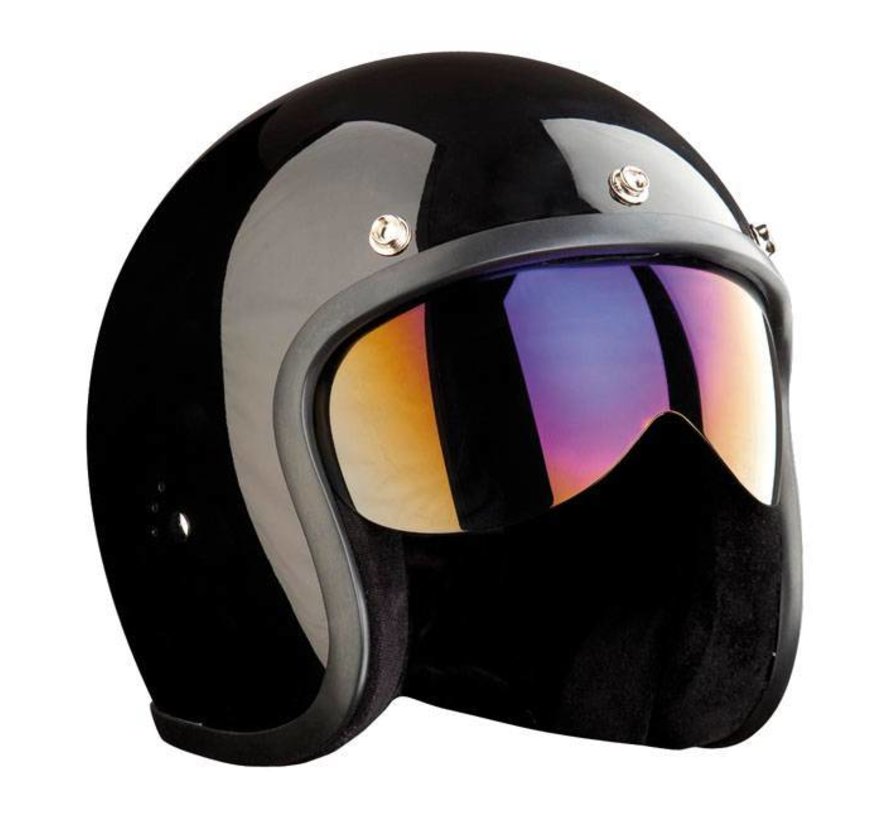 helmet visors - push-fit Iridium