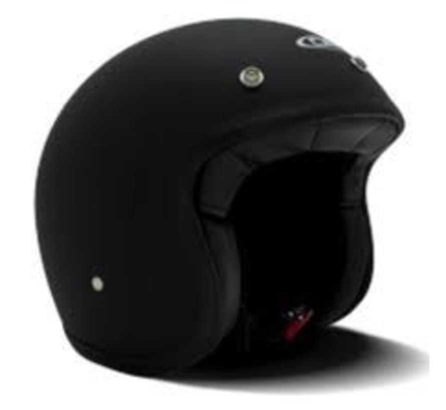 Solide noir mat Casque