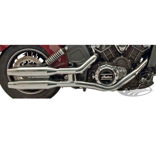 Supertrapp slip-on silencieux pour 2015_UP modèles Indian Scout