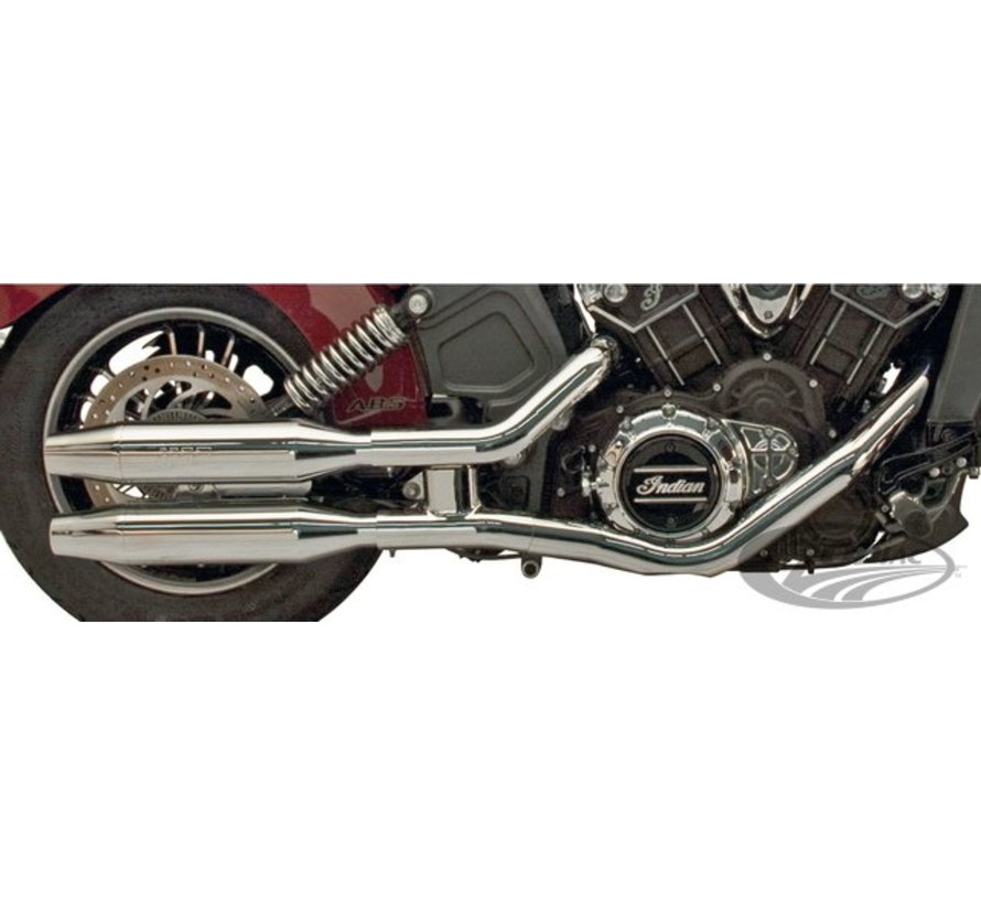 slip-on silencieux pour 2015_UP modèles Indian Scout