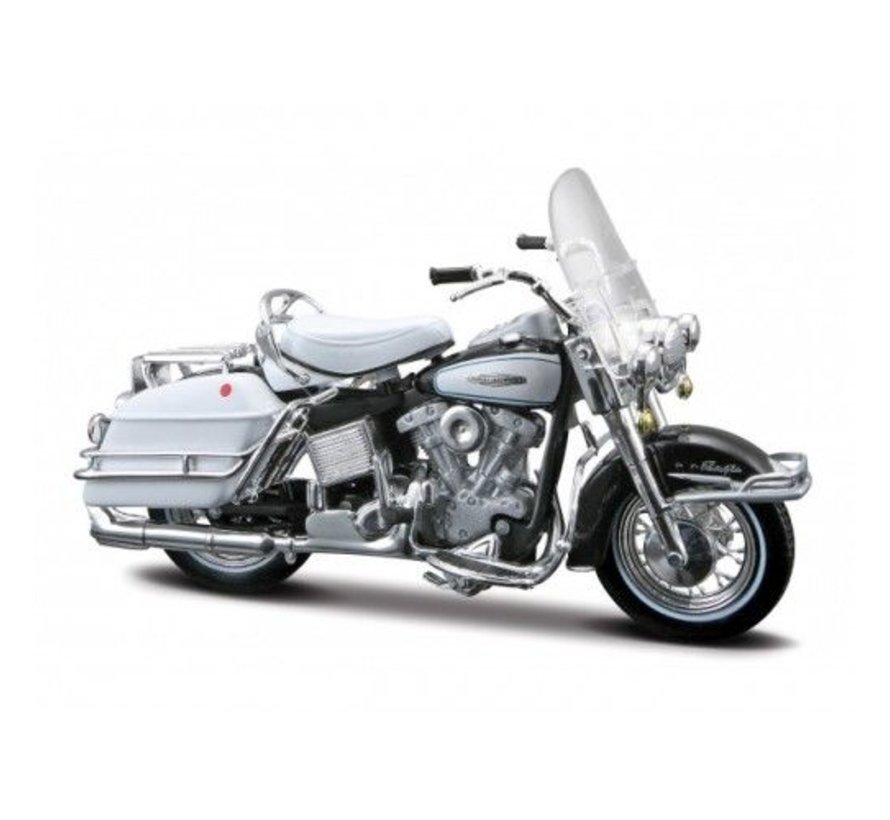 Modelmotor 1966 FLH Electra Glide 1:18