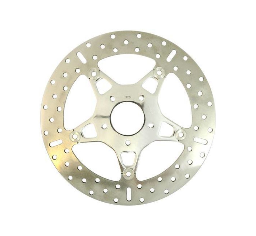 Front Left and right Brake rotor 300mm (11 8inch)- Fits: 08‑17 FLHT FLHR FLHX FLTR H‑D FL trike 14‑17 FLHRC include some Dyna and Softail models