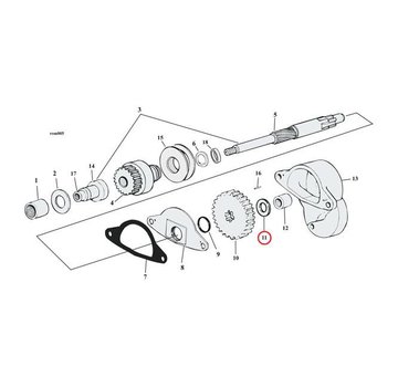 James starter housing parts