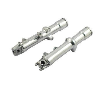 MCS front fork suspension lower leg assembly - polished