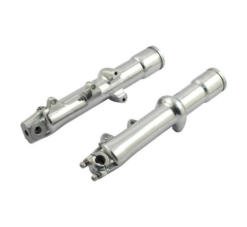 MCS front fork suspension lower leg assembly - polished