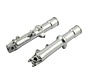 front fork suspension lower leg assembly - polished