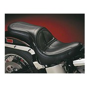 Le Pera siège Maverick pleine longueur 2-up 00-17 Softail 150mm arrière pneu