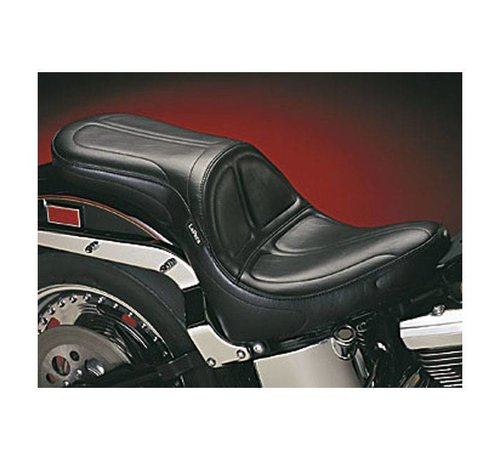 Le Pera seat Maverick Full Length 2-up 00-17 Softail 150mm Rear Tire