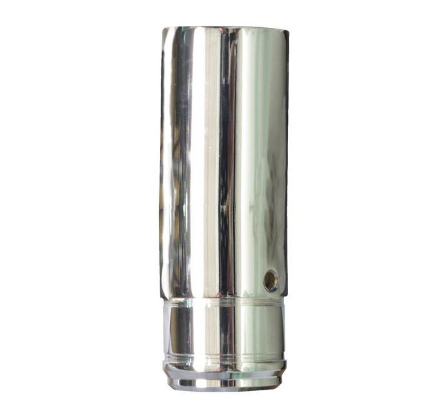 tubes de fourche montrent chrome