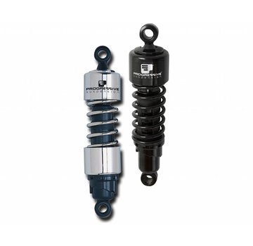 Progressive Suspension ophanging 412 standard duty 11 12 of 12,5 inch - past op:> 91-17 Dyna (exclusief 99-03 FXDX 12-up FLD)
