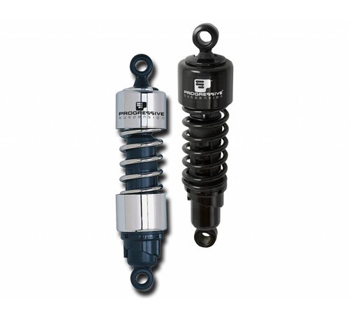 Progressive Suspension ophanging 412 standard duty 11 12 of 12 5 inch - past op:> 91-17 Dyna (exclusief 99-03 FXDX 12-up FLD)