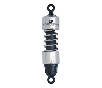 Progressive Suspension 412, standaard uitvoering 11 of 12 inch, Past op:> 73-86 FL,FLH; 73-86 FX; 80-86 FXWG