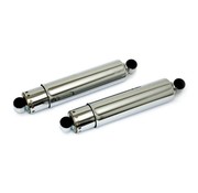 MCS shock absorber 13 1/2 inch- chrome Fits:> 58-72 FL; 54-74 XL