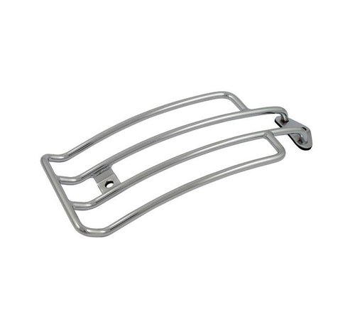 MCS  seat solo luggage rack black or chrome Fits: > 04-17 XL Sportster (exclude XL CUSTOM XL1200X)