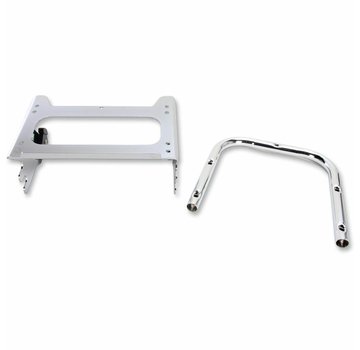 TC-Choppers luggage rack Quick detach Tour box mount Fits:> 97-08 FLHT/​FLTR/​FLHR/ FLHX