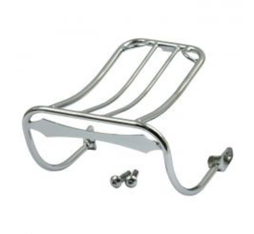 Bobbed luggage rack Fits: > 93-01 DYNA