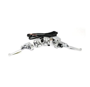 MCS KIT DE CONTROL DE MANILLAR Se adapta a:> 04-06 XL Sportster disco dual