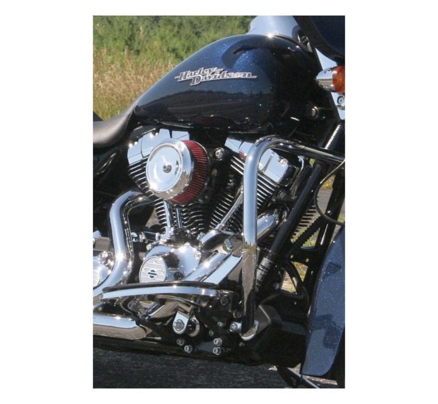 Super Stock couvercle furtivitÃ© du filtre Ã  air Bobber-ChanfreinÃ©es