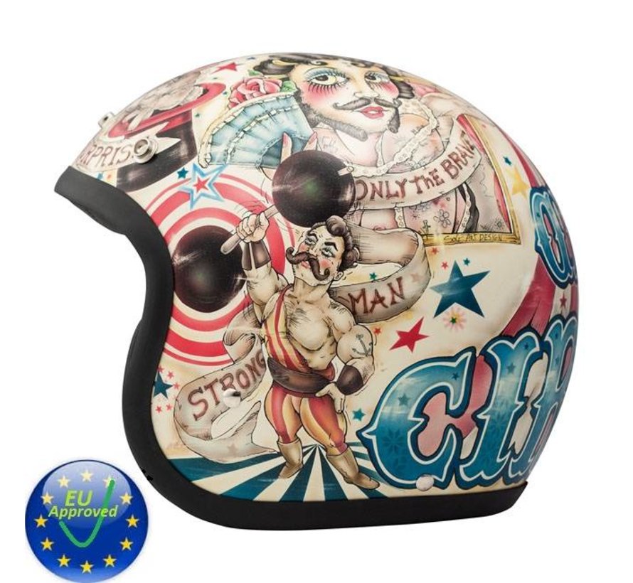 Circo casco vintage