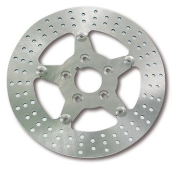 TC-Choppers brake rotor 5-point star disc BT & XL 84-99 Fits:> all Big Twin & Sportster Sportster XL 1984-1999 front