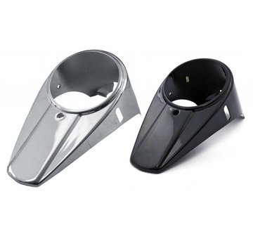 MCS 47-61 style 'Smooth' dash cover. Black or Chrome