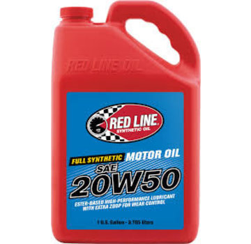 Red Line Synthetic oil Huile moteur entièrement synthétique 20W50