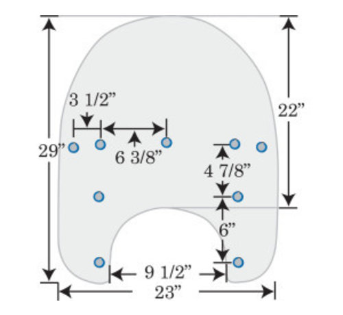 Memphis Shades Ersatz Windschutzscheibe klar 99-18 FLHR mit OEM HD Shield